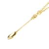 4 Colors Spoon Necklace  Spice Spoon Necklace Adjustable Spoon Pendant