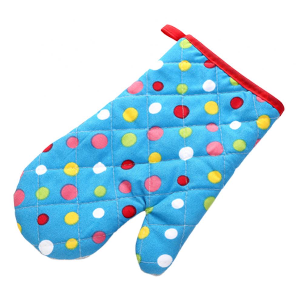 1Pc Glove Kitchen Thermal Insulated Heat Resistant Oven Mitt Thickened Bake Tool