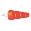 Weatherproof Windsock Wind Direction Bag with Fluorescent Belt Hanging Plastic Weathervane for Gardens Lawns and Patios