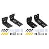 Universal Home Theater Soundbar Sliding Bracket Metal Track System For Precise Speaker Positioning