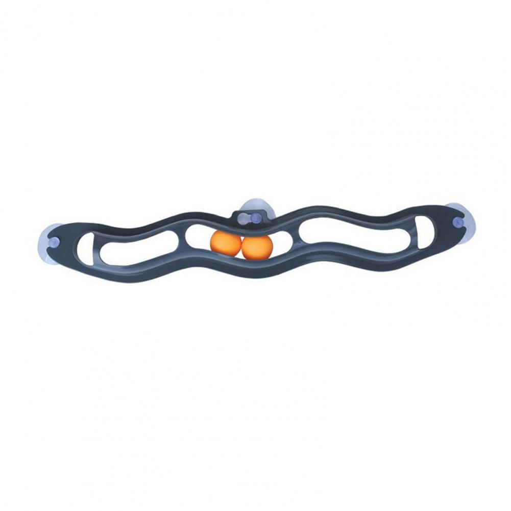 Cat Toy Cat Boredom Relief Toy Cat Track Ball Toy with Suction Cup for Boredom Relief Stress Reduction Wall Mount Hollow Wavy