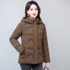Medium and long thickened loose cotton clothes large size jacket winter bread clothes women's new cotton clothes Cang