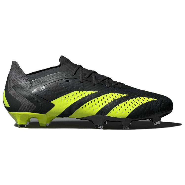 Adidas Predator Accuracy Injection.1 Low FG Crazycharged Pack Unisex Sneakers Black Core-Black Team-Solar-Yellow IG0782