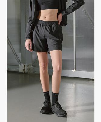 LECOQ Unisex Running Dry 3.5-Length Shorts - Black Qr123Ehp31
