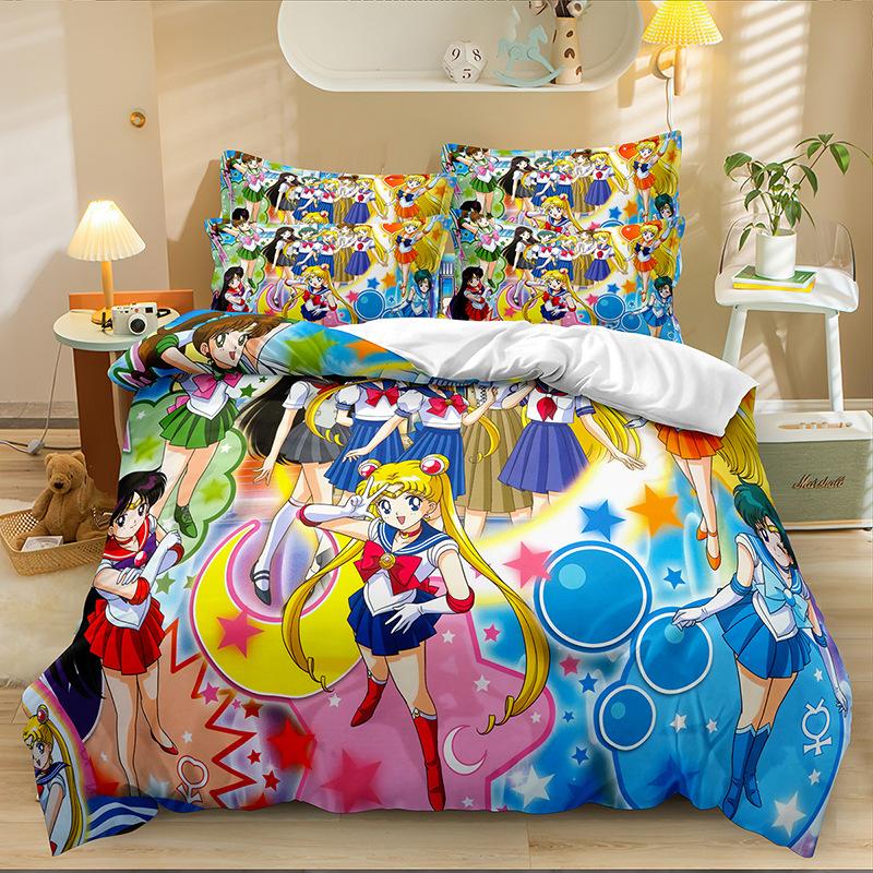 Fashion technology,3D Digital Printed Bedding, Duvet Covers, Pillowcases