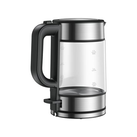 Xiaomi | Electric Glass Kettle EU | Electric | 2200 W | 1.7 L | Glass | 360° Rotational Base | Black/Stainless Steel