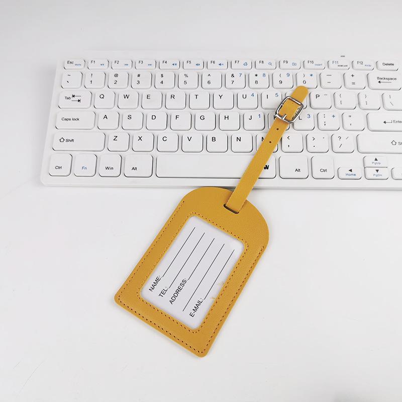 PU Leather Luggage ID Tag for Travel