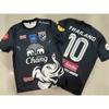 Para Adultos e Crianças, Camiseta de Alta Qualidade com Estampa de Elefante de Guerra Tailandês Gola Redonda Camisa de Corrida Secagem Rápida Fã de Esportes É Novo em Th