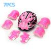 Seven Piece Children's Protective Gear Safety Helmet Balance Bike Roller Skating Twisting Bike Skateboard Protective Gear Set