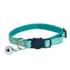 Pet Collar Cat Face Safety Buckle Quick Release Adjustable Length Soft Bell Hot Stamping Star Moon Design Cat Collar