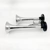 12/24V Super Loud Waterproof Double Tube Zinc Alloy Air Horn Truck Loudspeaker Electric Air Pump Car Horn