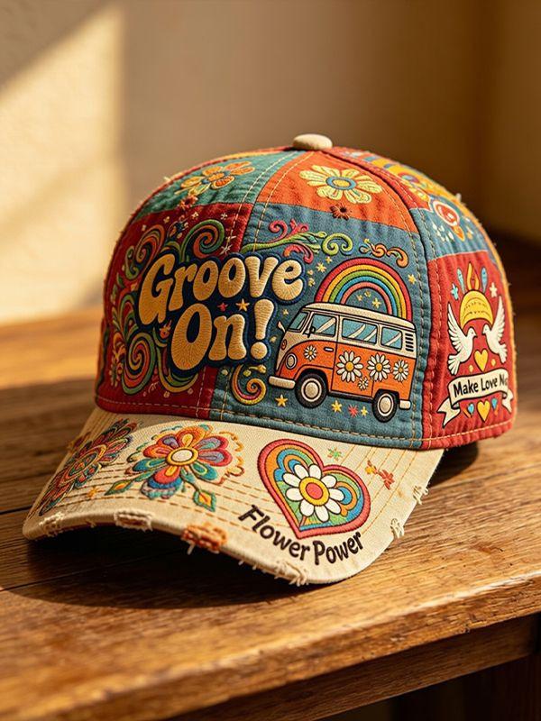 D Print Independence Day Commemorative Sunshade Baseball Cap Outdoor Cap Non-embroidered
