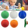 Brinquedo de Bola Torcida Impressa em 3D, Brinquedo de Bola Escorregadia para Alívio de Estresse para Crianças, Adolescentes e Adultos, Brinquedo de Mesa de Bola Fidget Giratória Espiral Articulada