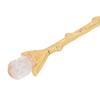7pcs Zinc Alloy Dessert Spoon Set Gold Mini Tea Spoon Set Espresso Spoon Set  Café Use