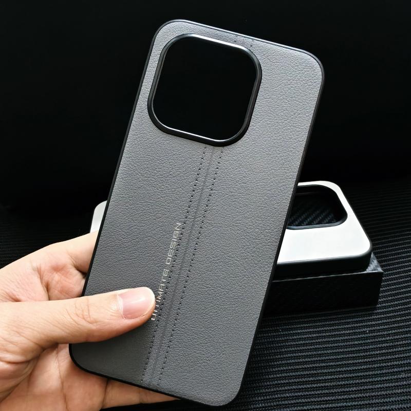 Case For Xiaomi 15T Pro Business Luxury Leather Anti Fall Hard Protect Phone Cover For Xiaomi 15T 15TPro Shell Shockproof Bumper