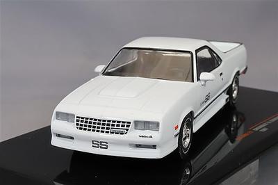 IXO Scale Chevrolet El Camino SS 1987 White 1/43