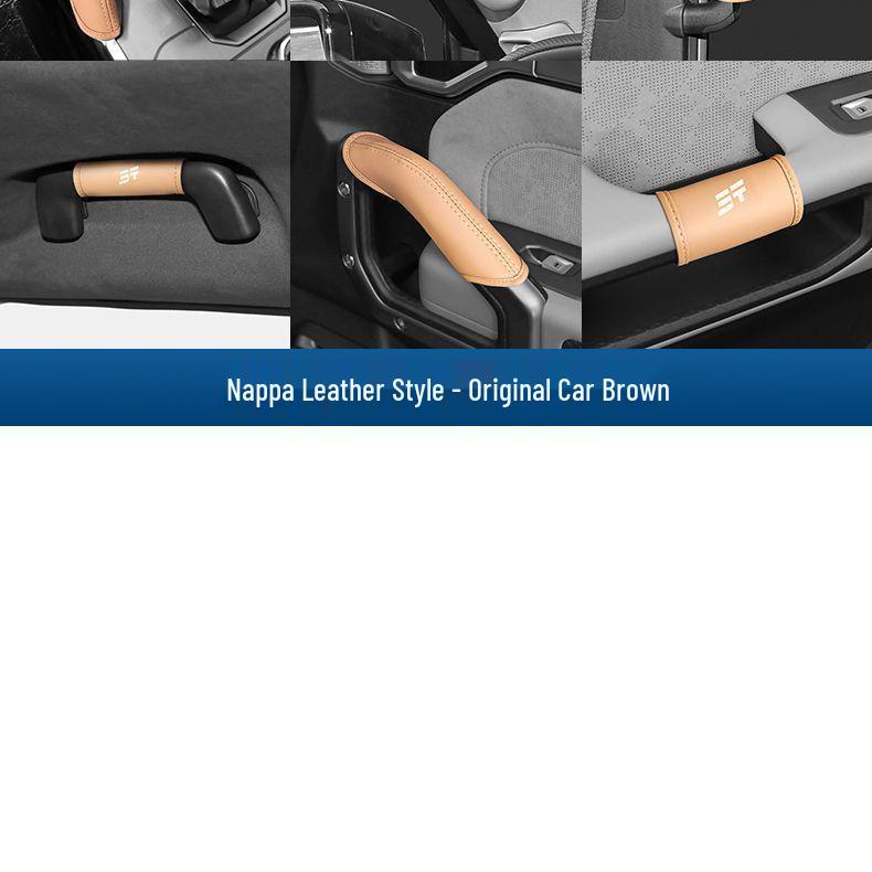 Jetour Traveller and Shan Hai T2 Car Door Handle Protective Leather Covers – Decorative Modification Supplies