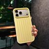 Minimalist Solid Color For IPhone 17 Pro Max 16 15 14 13 3D Corrugated Stripe Stylish Original For RIMOWA Business Luggage Cover Shockproof Back Cover