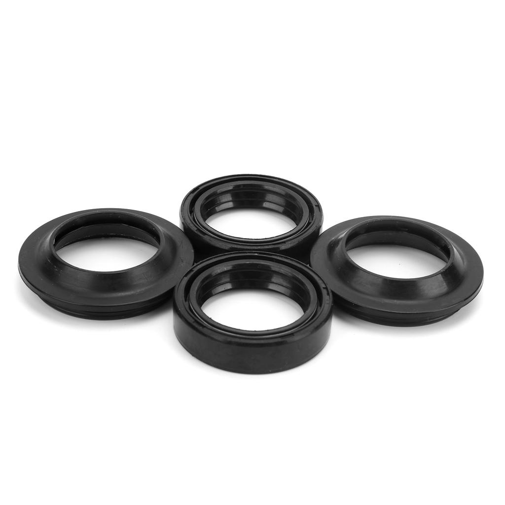4 Stück Gabelfederbein Staub-Öldichtungen Passend für CMX250 KZ400 CA250 GN250 CMX250 TTR250 Motorrad