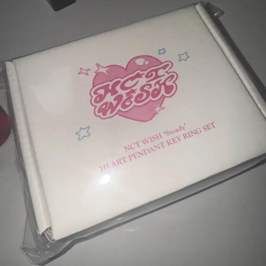 NCT Wish U Moocy Heart pendant keyring