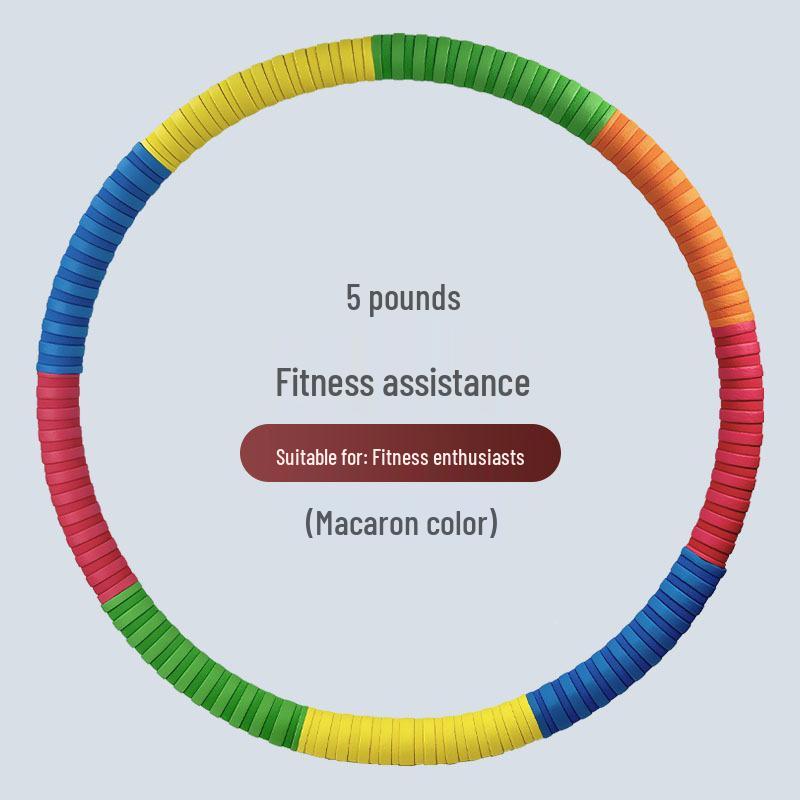 Adult Thickened Hula Hoop for High-Efficiency Fat Burning and Body Sculpting – Slimming Tummy and Waist Sponge, Comfortable for Female Exercise