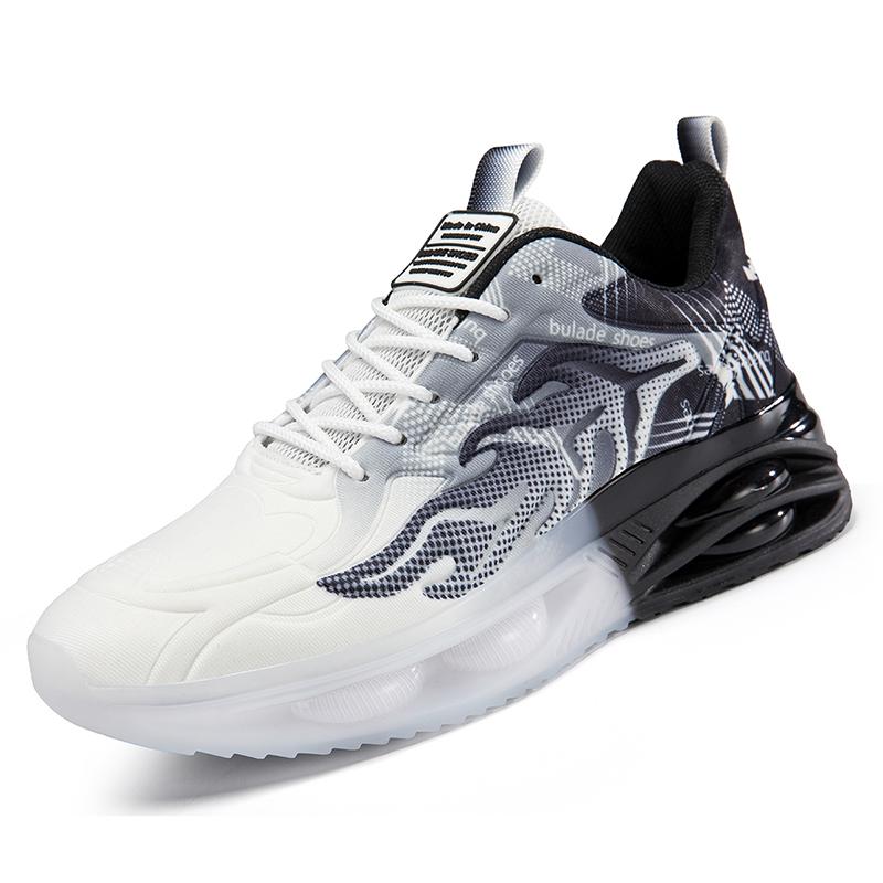 

Running Shoes Men Comfortable Durable Thick-soled Breathable Casual Men s Shoes Lightweight Soft Lace-up Sports Shoes Men 39