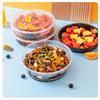 Disposable Round Plastic Takeout Food Containers
