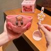 Star Kirby Cartoon Peripherie Keramik Reisschüssel Persönliche Essschüssel Spezielle Schöne Schüssel Kinder Hochwertige Heimmöbel