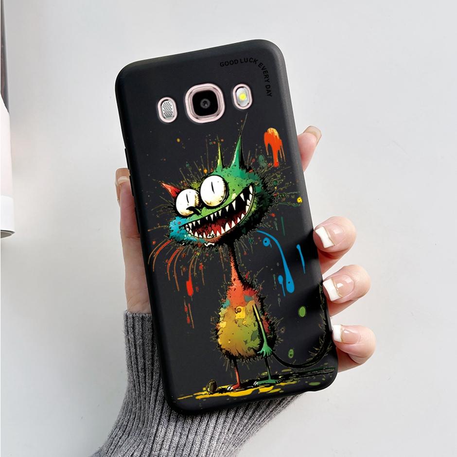 For Samsung Galaxy J7 2016 Novel Style Painting Back Cover Coque For Samsung Galaxy J7 2016 Cute CartoonThick Fashionable Shells