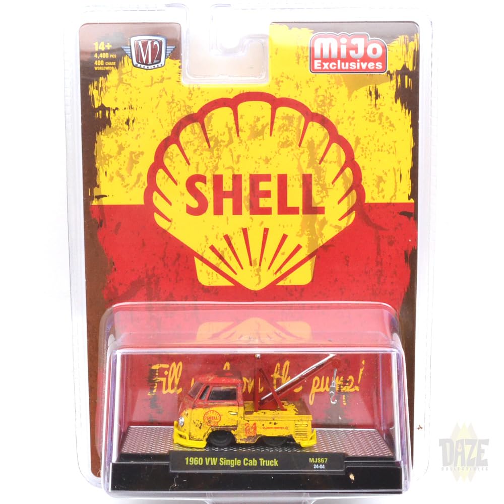 M2 MACHINES 164 Scale MiJo Limited Edition 1960 Volkswagen Single Cab Truck - Shell 31500-MJS67 зелёный
