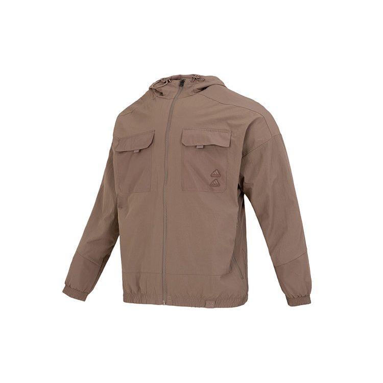 adidas Jackets Men's Brown Hooded Moderate Other IA6961