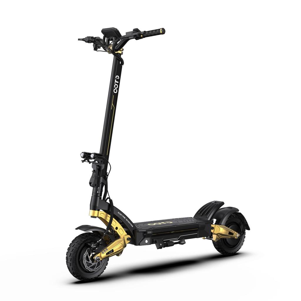 Skládací elektrická koloběžka OOTD S30, motor 2400 W, baterie 52 V 23,4 Ah, maximální rychlost 65 km/h, dojezd 60 km, 10x2,75 palcová kola