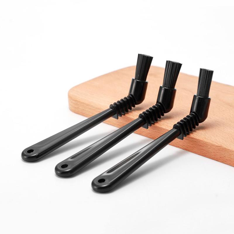 Coffee Brush Espresso Machine Portafilter Cleaning Brush Nylon Anti-scalding Brush Grinder Cleaning Brush Barista Utensils