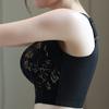 Lace Strapless Bra Women's Plus Size Bra Thin Adjustment Bra Gathered Bra Sexy Bra