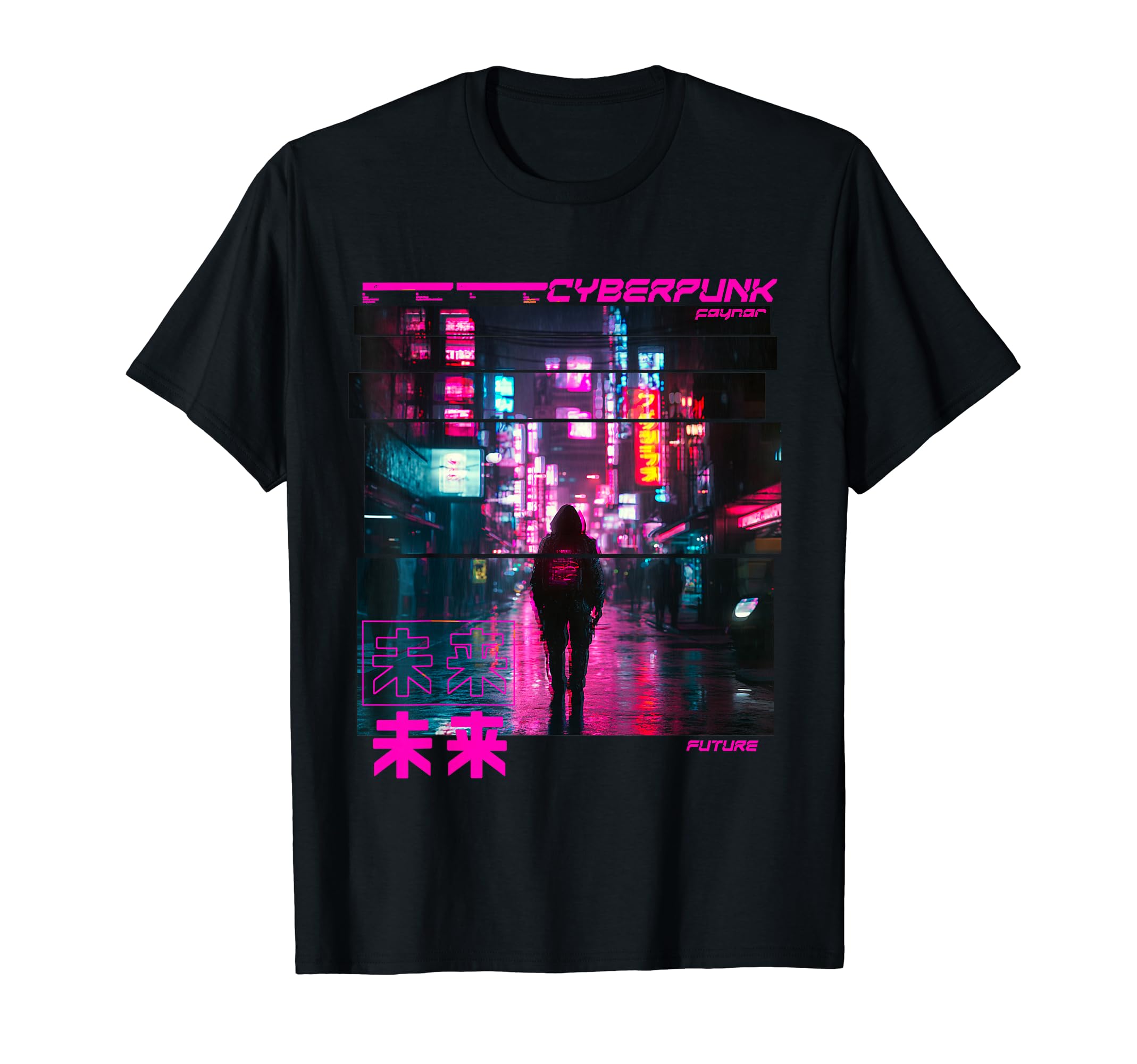 Japanese Retro Cyberpunk Aesthetic Vaporwave Harajuku T-Shirt