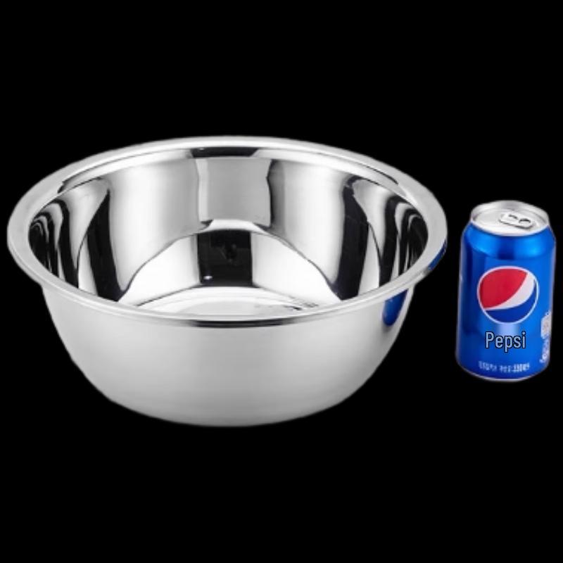 Mengzhang 304 Food Grade Thick Stainless Steel Basin