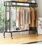 Vertical Clothes Drying & Coat Rack for Balcony or Bedroom