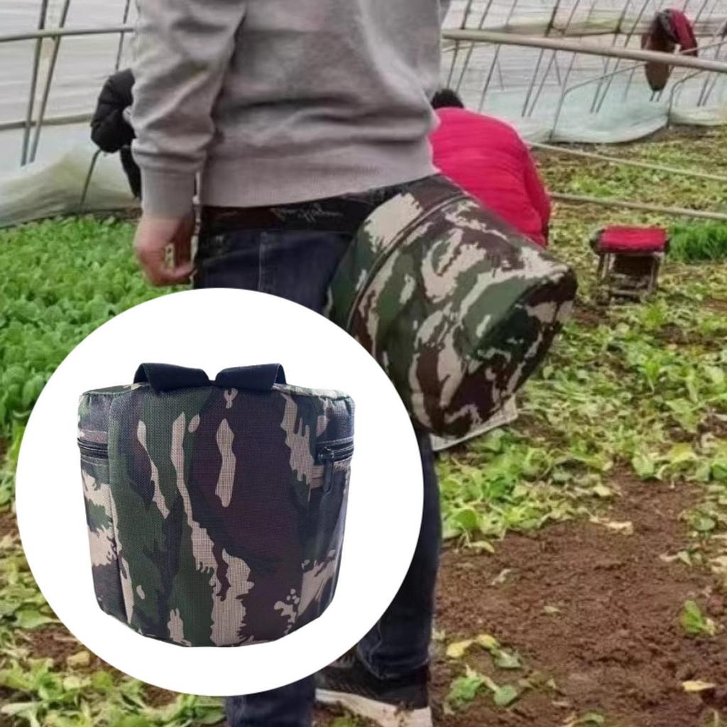 Garden stool, portable, round, practical, agricultural stool, fishing footstool, backpacking, yard, picnic, agriculture