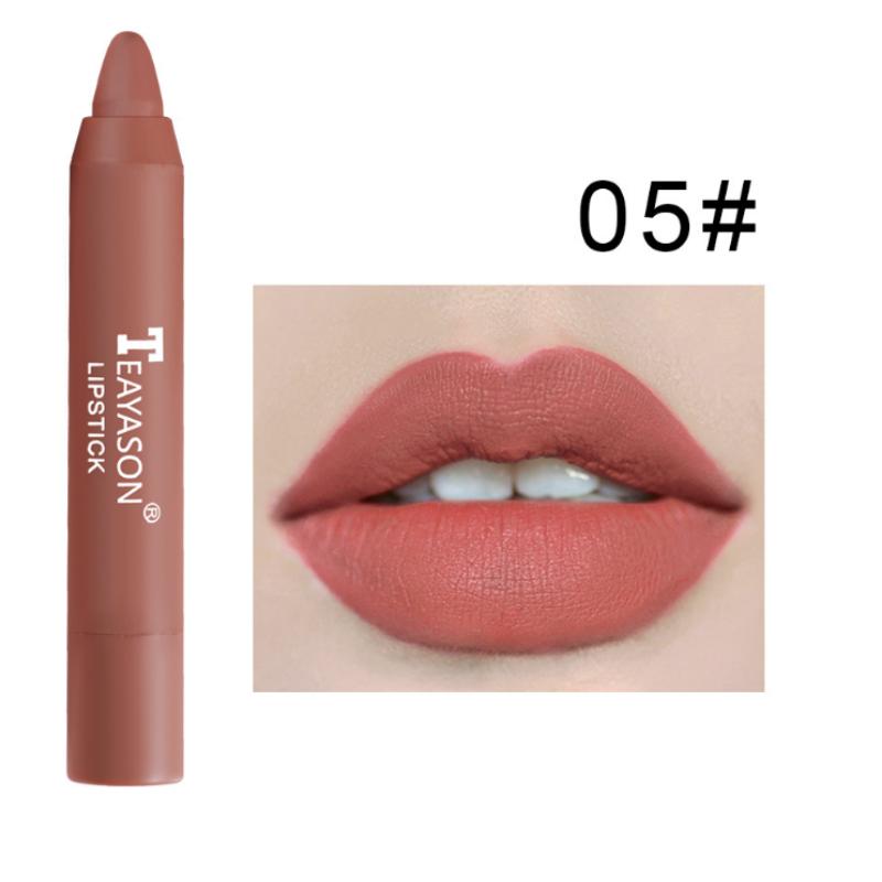 12 Colours Lips Makeup Lipstick Lesk na rty Kosmetická rtěnka s dlouhotrvající hydratací