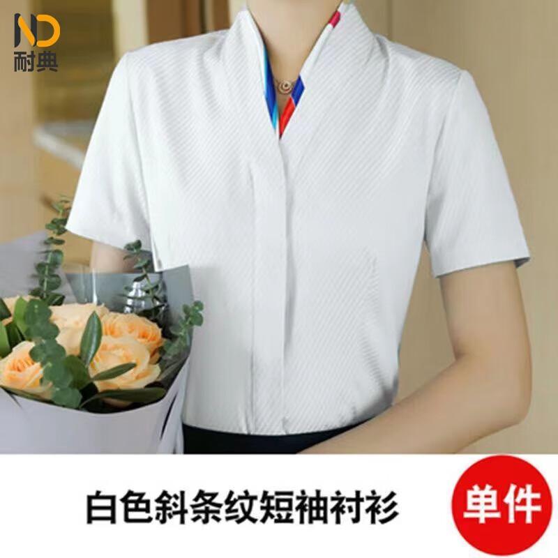 

Women s V-Neck Professional Uniform Blouse & Set 3XL