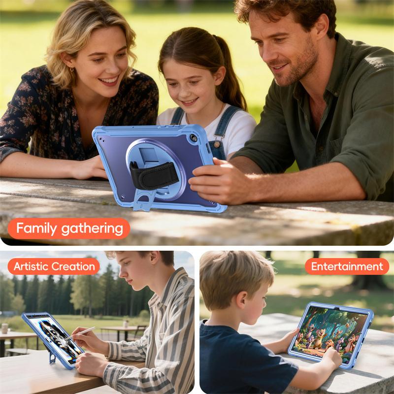 For Samsung Galaxy Tab A11+ A9+ A9 A11 Plus 11 Inch SM-X230 Case Kids Shockproof Tablet Cover for Tab A9 A11 8.7" SM-X130 Funda