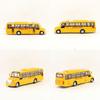 Simulation Alloy Yellow School Bus Model Toy With Sound And Functions Light