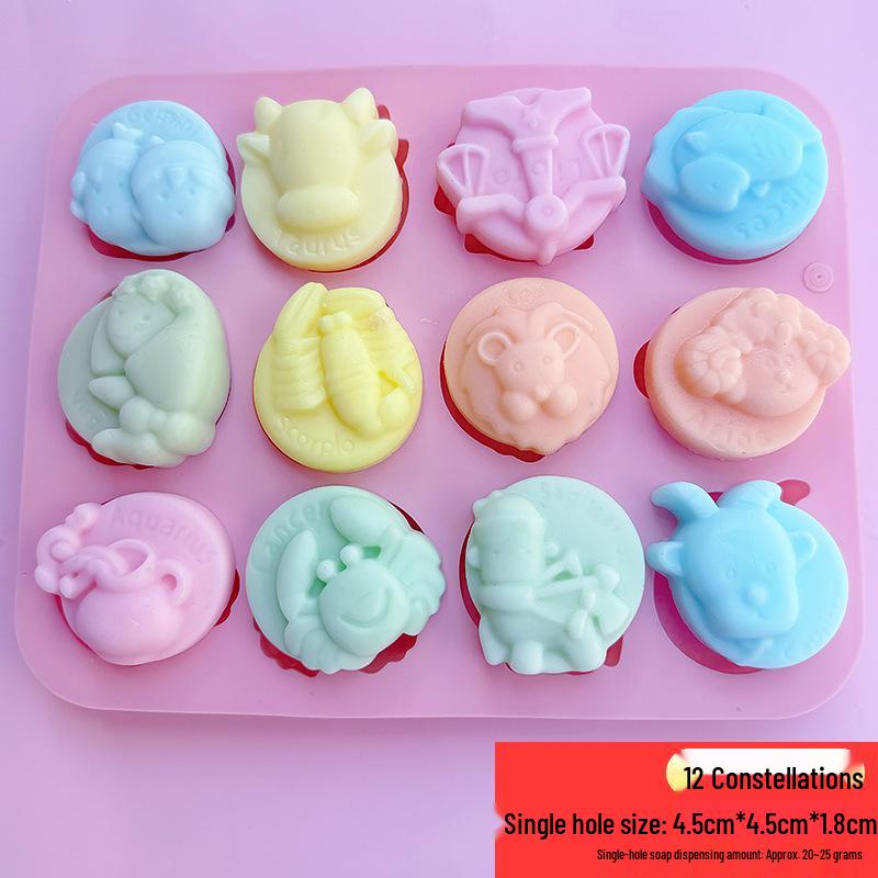 Silicone Soap Mold Making Set for DIY and Children's Homemade Breast Milk Soap