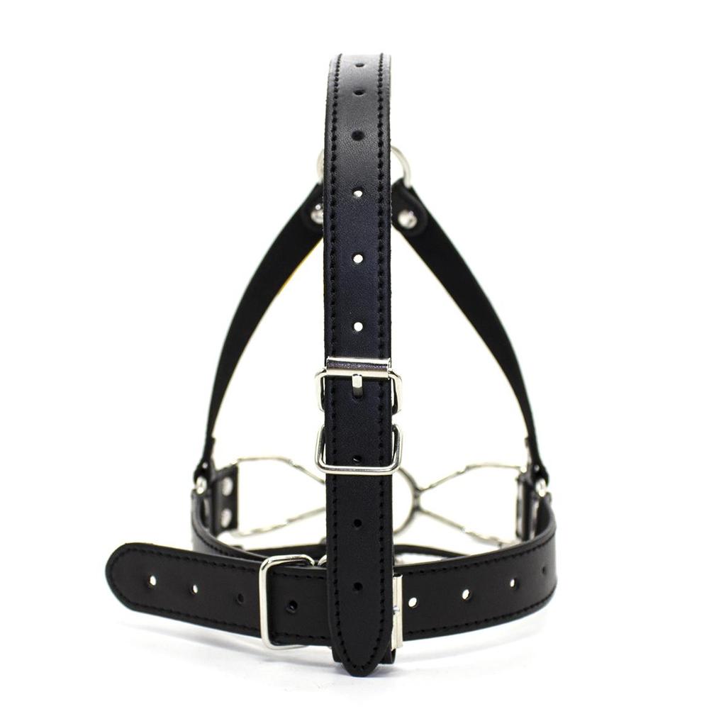 VaHppy Bavaglio in acciaio inox a forma di farfalla O-ring maschere morsetti per capezzoli SM Bondage giocattoli sessuali coppia flirt prodotto BDSM per adulti