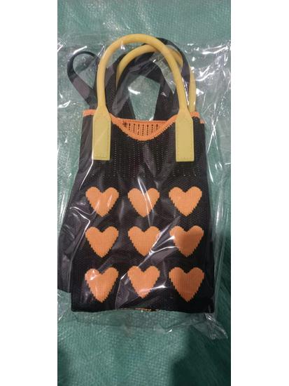 Korean Style 2024 Knit Tote & Crossbody Bag for Women