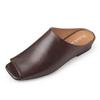 Fashion 2025 New Spring Summer Women Pumps Fashion Peep Toe Slip on Ladies Elegant Single Casual Shoes Thick Low Heel Dress Pumps Shoes