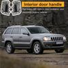 1 пара внутрішньої ручки передніх дверей 1JV461J3AA 1JV471J3AA Для Jeep Grand Cherokee 05-11 LHD 82139 82134 Внутрішня ручка дверей Сіра