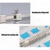IC Groove PCB Holder Stainless Steel Base Motherboard Holder Repair Fixture  Circuit Board Support