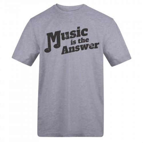 AWD Unisex Adult Music Is The Answer T-Shirt