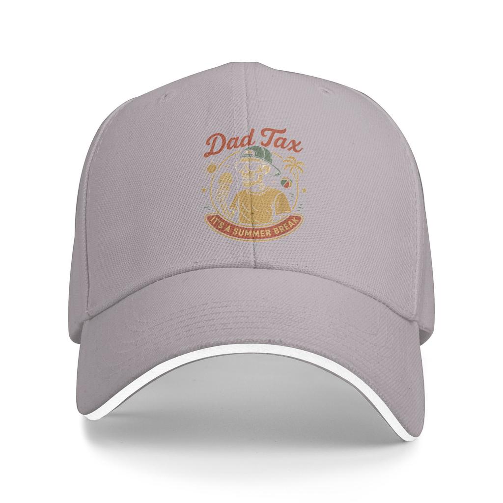 Summer Dad Tax Its a Summer Break Baseball Cap Retro Summer Vacation Dad Camping Sun Trucker Hat Couple Women Baseball Caps